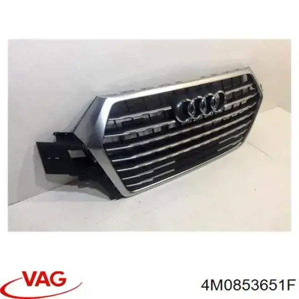 Решітка радіатора 4M0853651F VAG