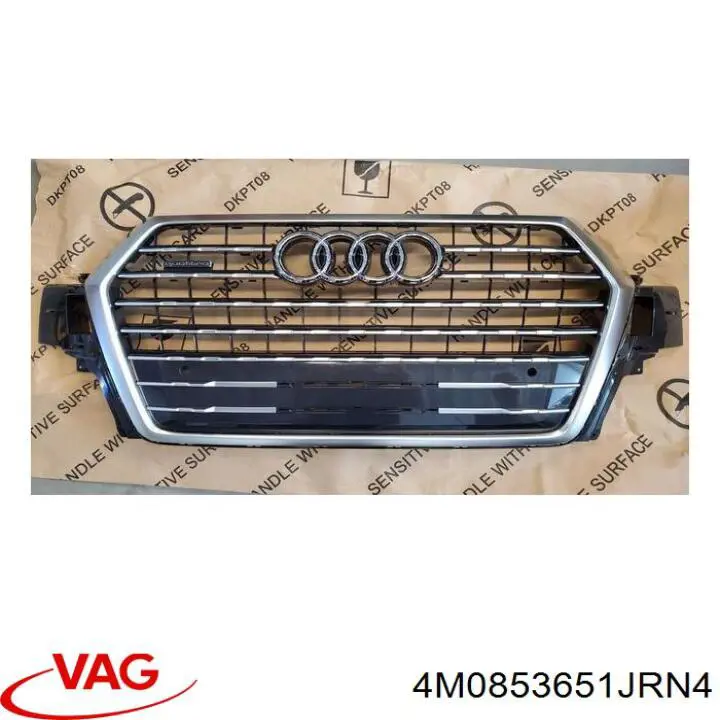 Решітка радіатора 4M0853651GRN4 VAG