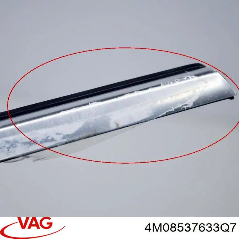 Молдинг заднього скла, лівий VAG 4M08537633Q7 ціна, від 19.00 USD