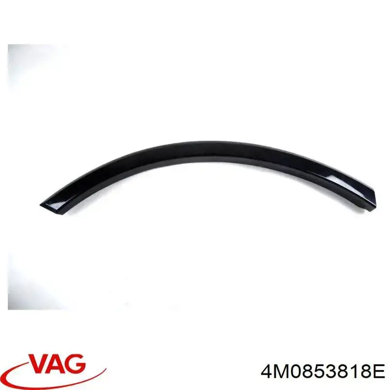 4M0853818E VAG Молдинг арки колеса заднього, правий