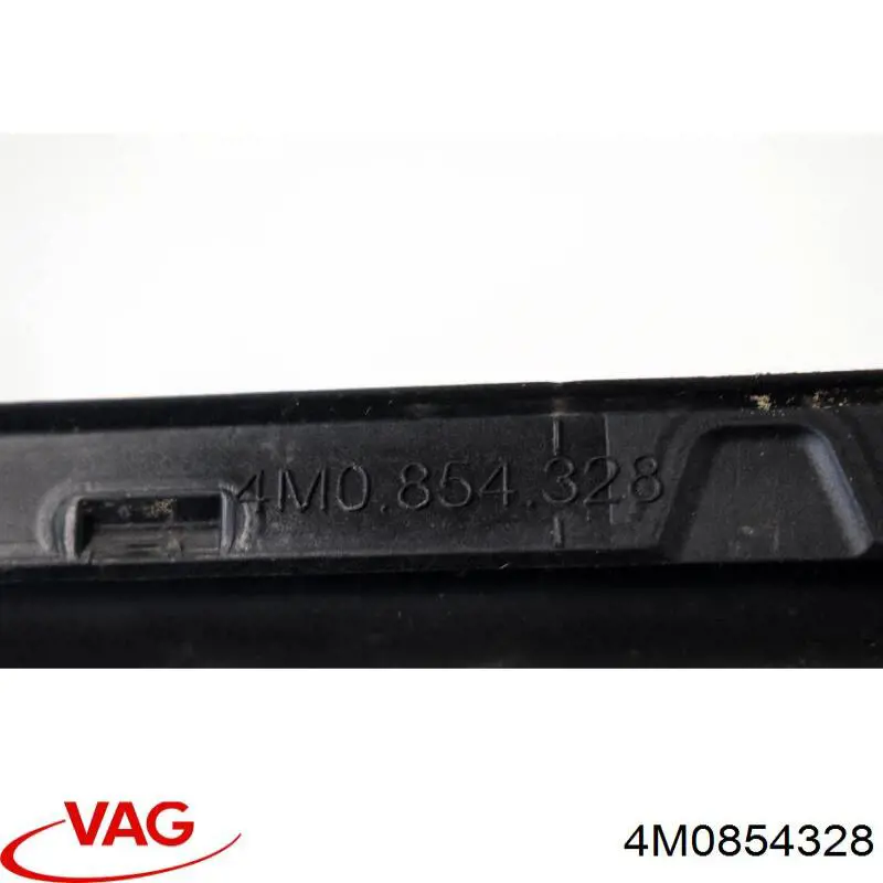 4M0854328 VAG Захисна накладка переднього скла права