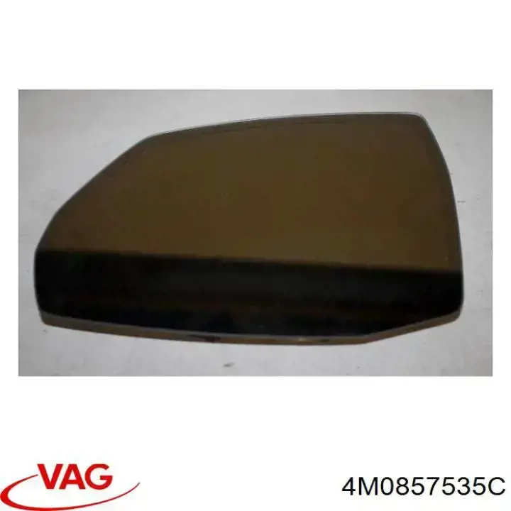 Дзеркальний елемент лівого дзеркала заднього виду VAG 4M0857535C ціна, від 139.66 USD