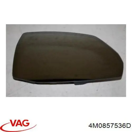 Купити 4M0857536D VAG Скло дзеркала заднього виду, правого