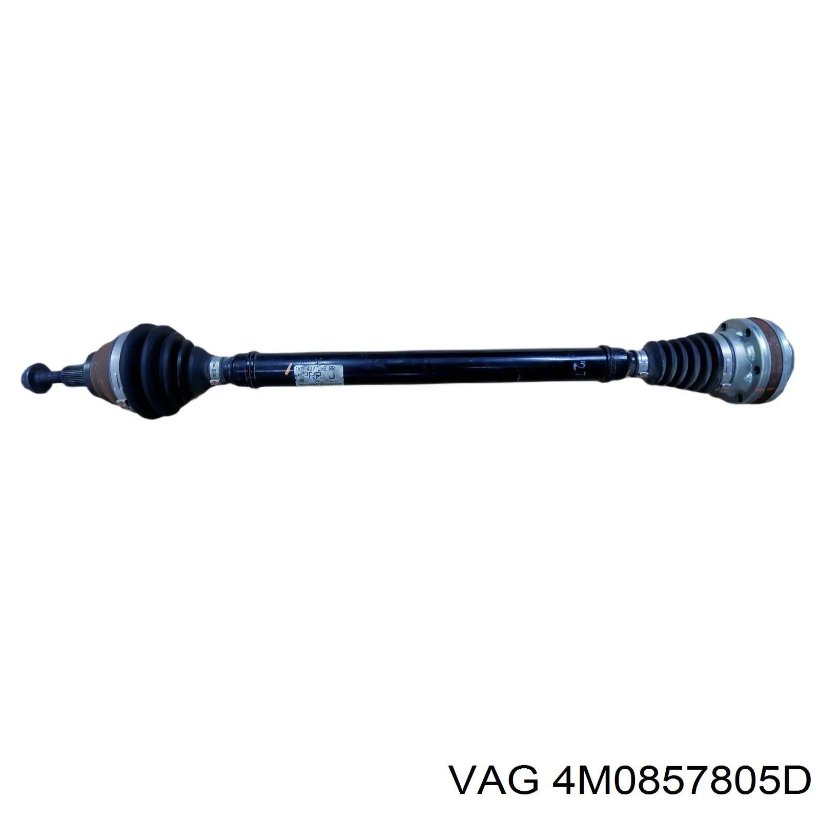 Купити 4M0857805D VAG Пасок безпеки задній лівий