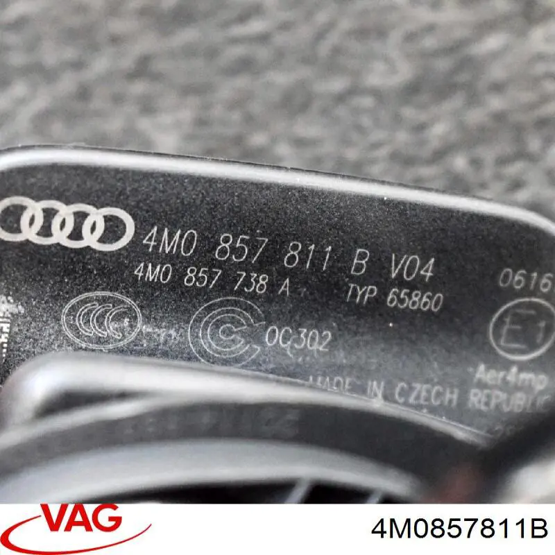 4M0857811B VAG Пасок безпеки задній лівий