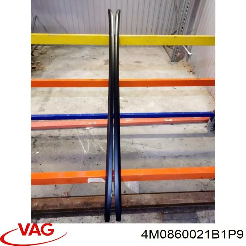 Рейлінг даху лівий VAG 4M0860021B1P9 ціна, від 126.69 USD