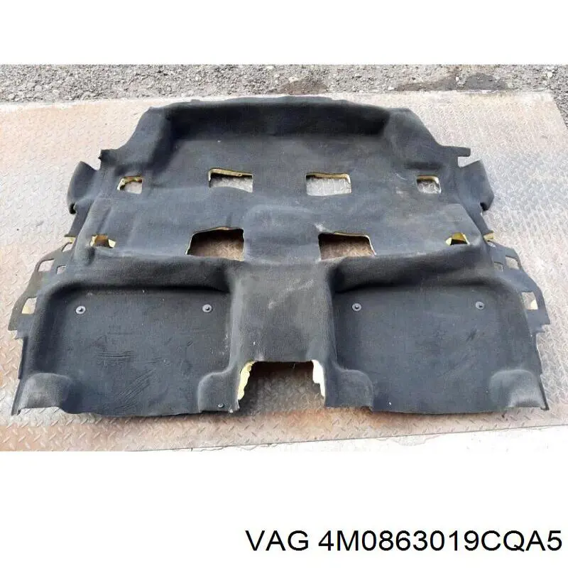 Покриття підлогове салону, заднє VAG 4M0863019CQA5 ціна, від 97.45 USD