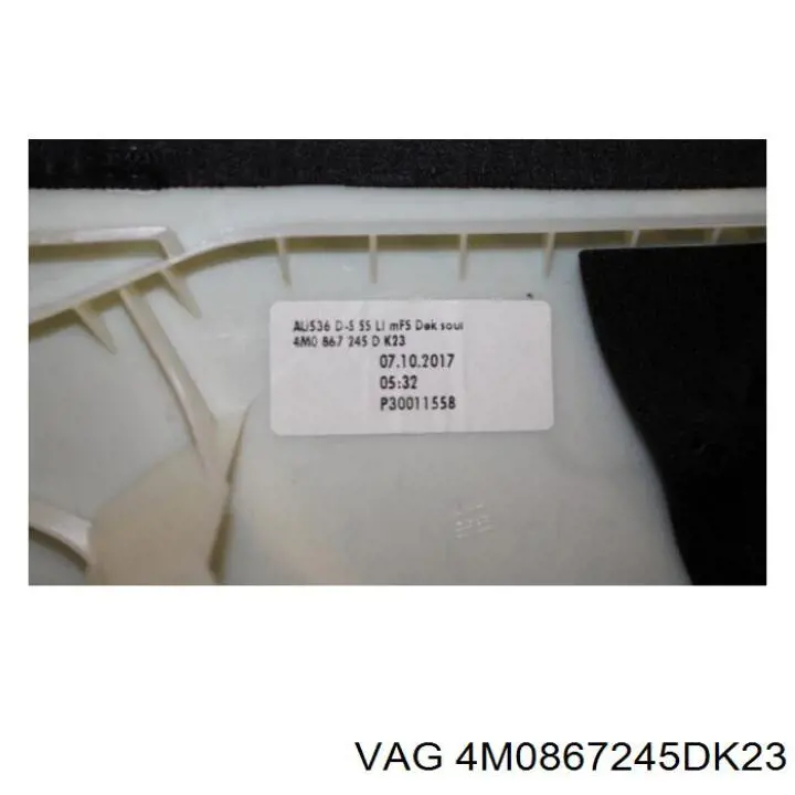  VAG 4M0867245DK23 ціна, від 101.44 USD