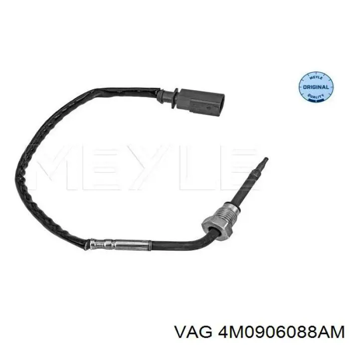 Датчик температури відпрацьованих газів (ВГ), перед фільтром сажі VAG 4M0906088AM ціна, від 63.78 USD