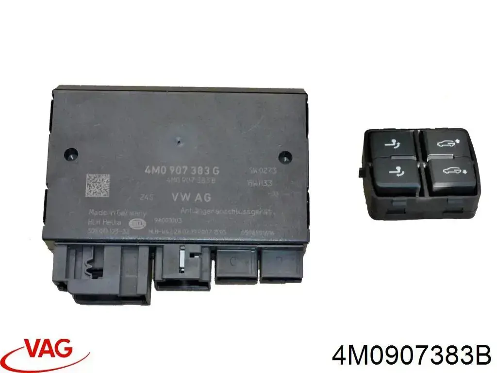 Блок керування фаркопом VAG 4M0907383B ціна, від 76.19 USD