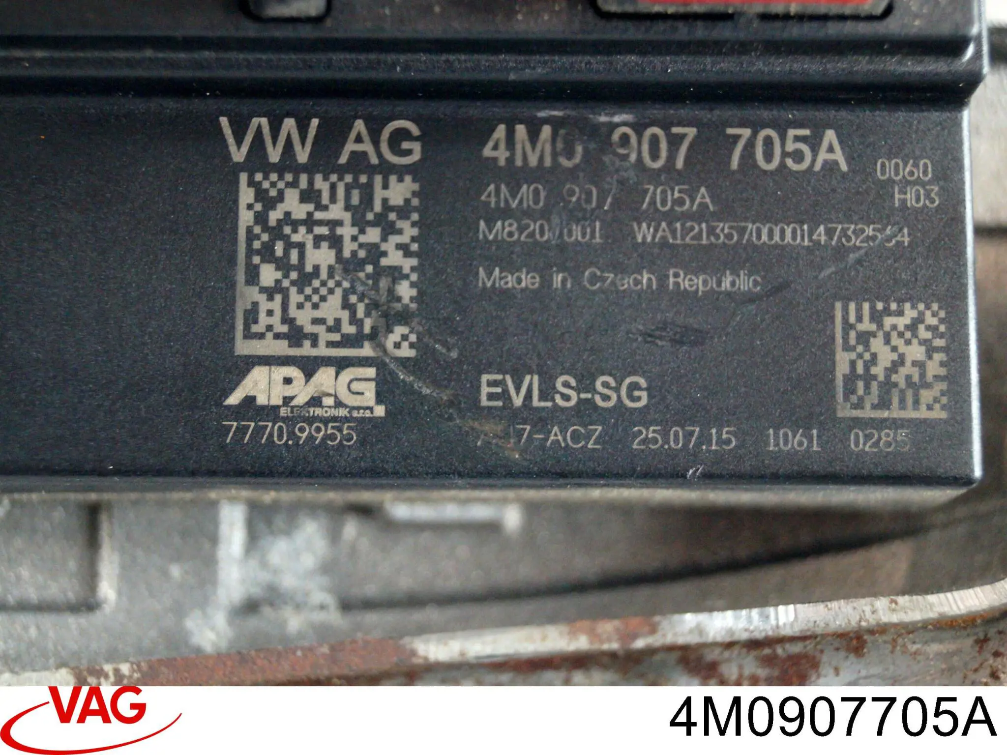 4M0907705 VAG Блок управління електропідсилювача керма