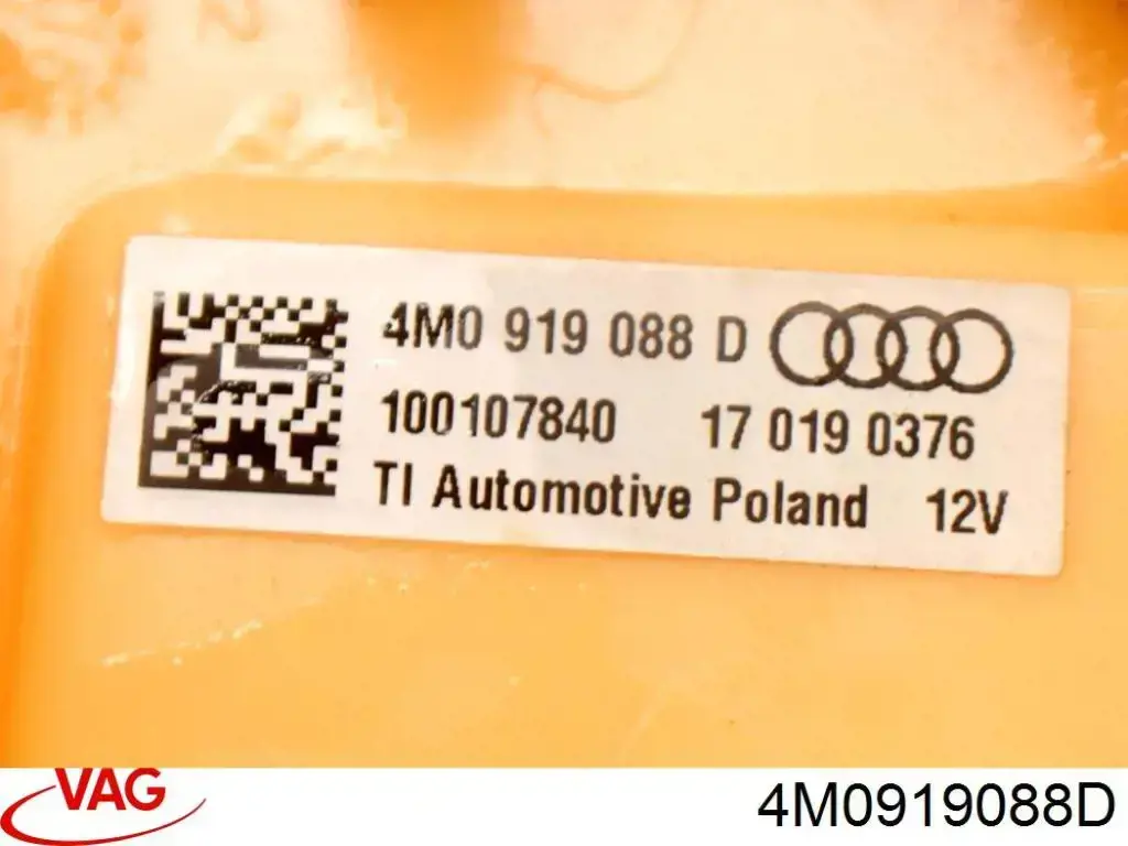 Модуль бензонасоса VAG 4M0919088D ціна, від 35.47 USD