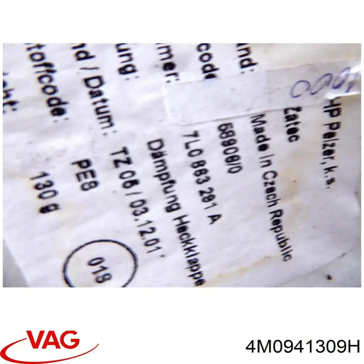 4M0941309H VAG Датчик рівня положення кузова, задній лівий