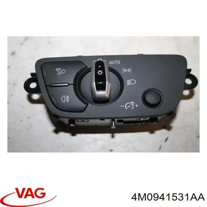 Перемикач світла фар, на "торпеді" 4M0941531AA VAG