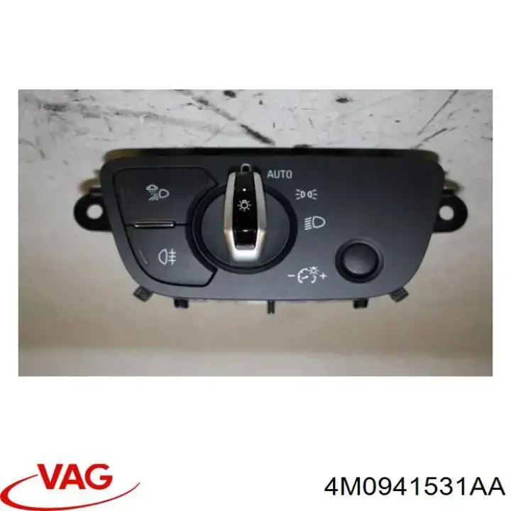 Перемикач світла фар, на "торпедо" VAG 4M0941531AA