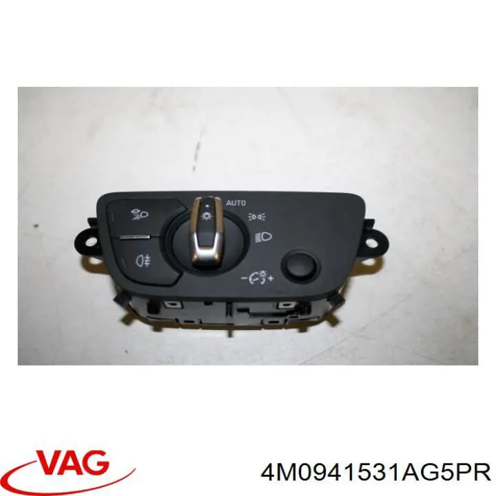 Купити 4M0941531AN5PR VAG Перемикач світла фар, на "торпеді"