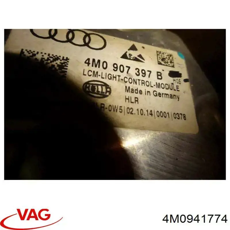 Купити 4M0941774 VAG Права блок фара