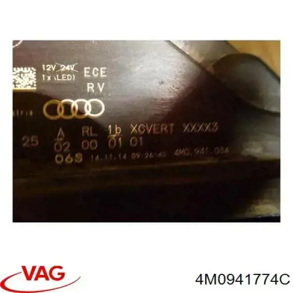 Фара права 4M0941774C VAG