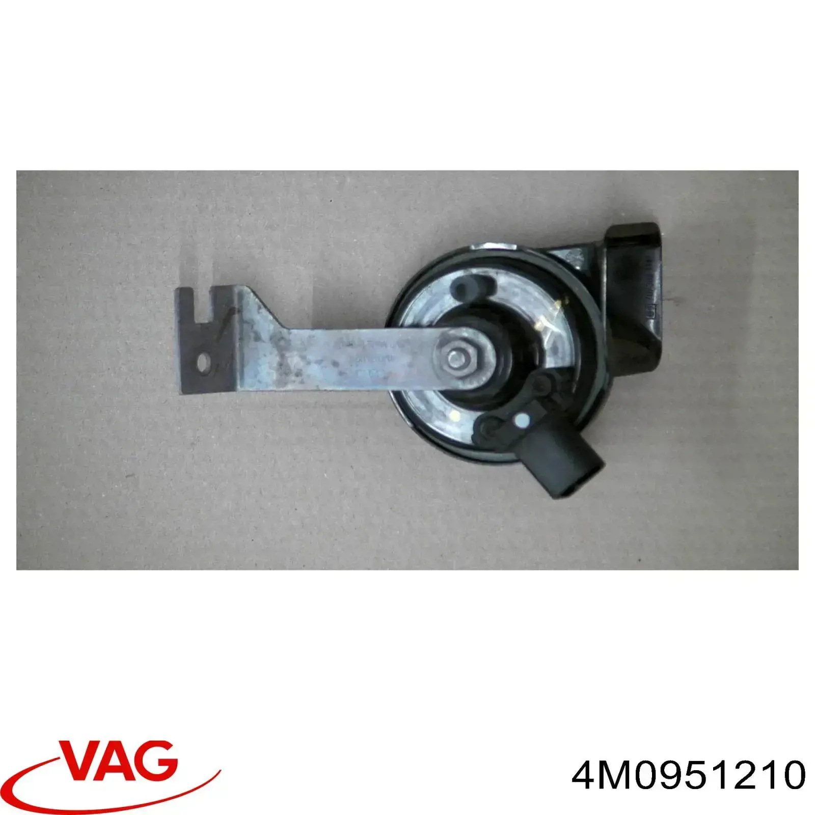 Сигнал звукової, клаксон VAG 4M0951210 ціна, від 58.21 USD