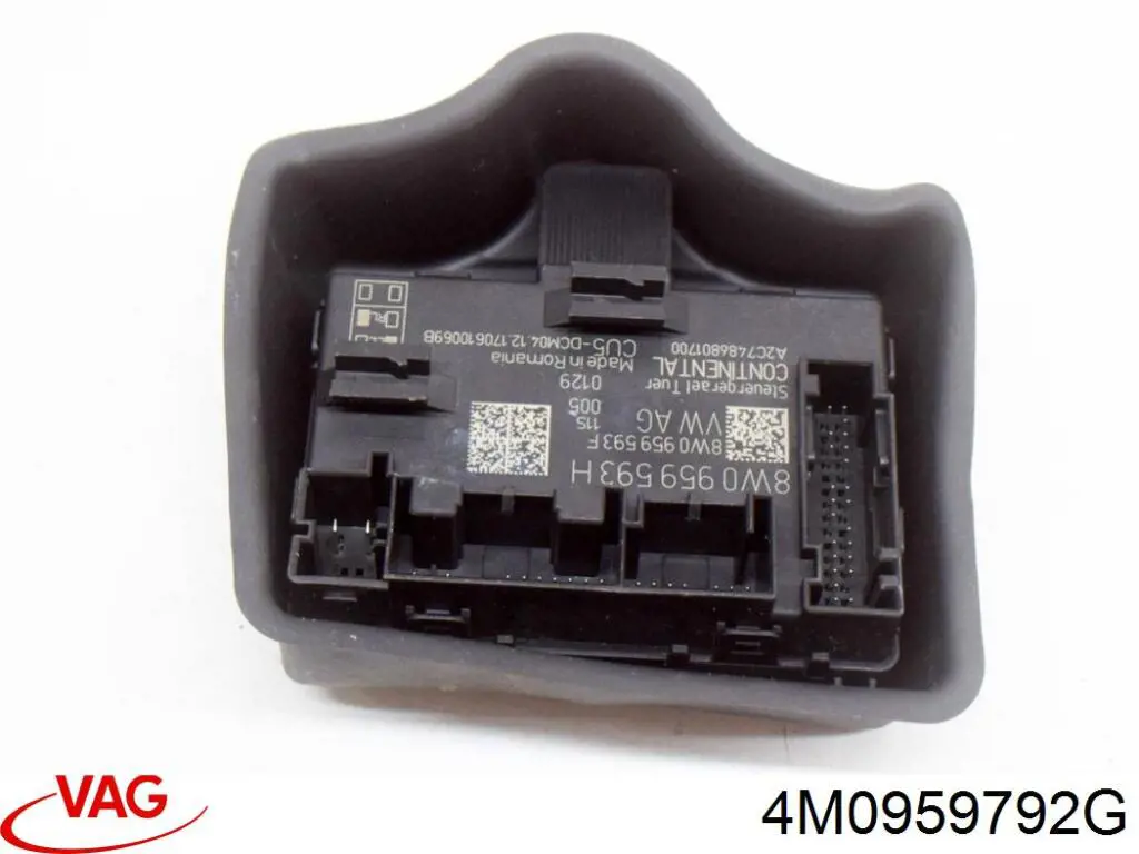 4M0959792G VAG Блок комфорту передніх дверей