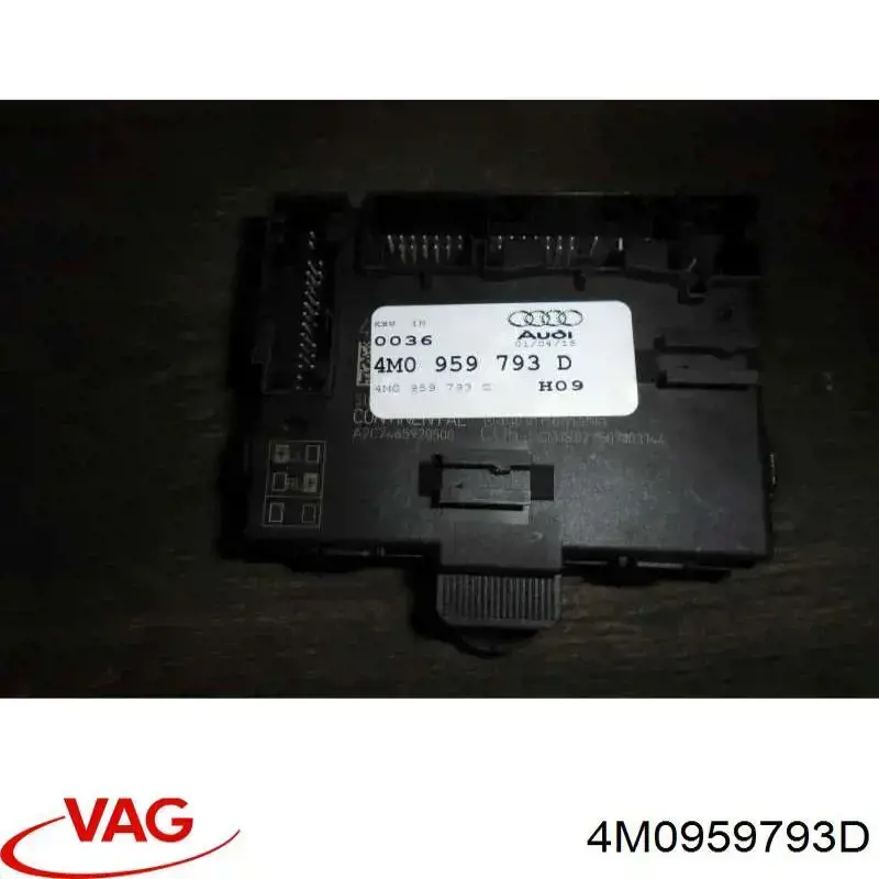 4M0959793D VAG Блок комфорту передніх дверей