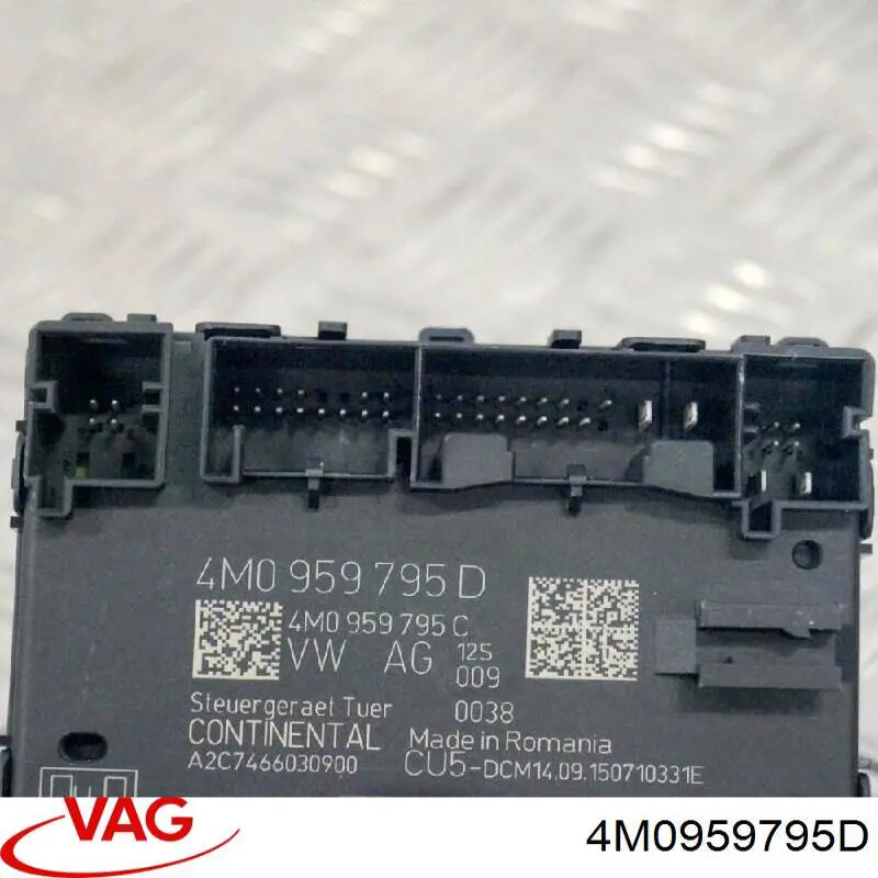 Блок комфорту задніх дверей VAG 4M0959795D ціна, від 6.33 USD