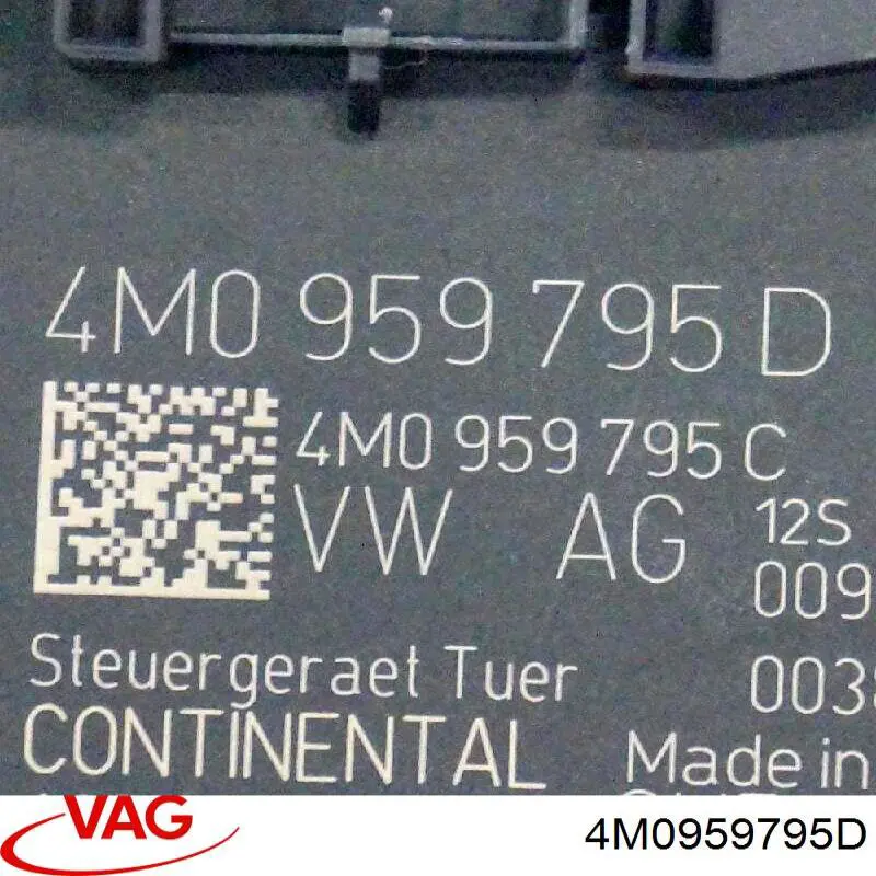 Блок комфорту задніх дверей VAG 4M0959595D ціна, від 6.33 USD