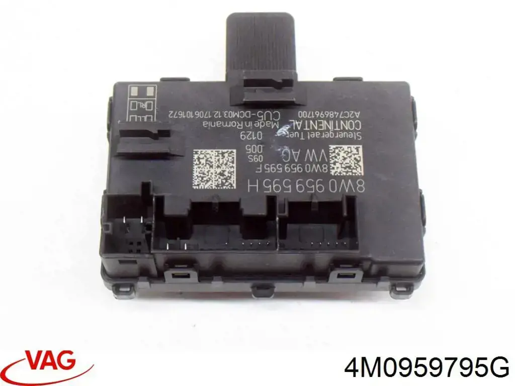 4M0959595D VAG Блок комфорту задніх дверей