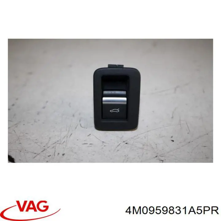 Кнопка салону приводу замка 3/5 двері (ляди)/кришки багажнику VAG 4M0959831A5PR ціна, від 2.56 USD