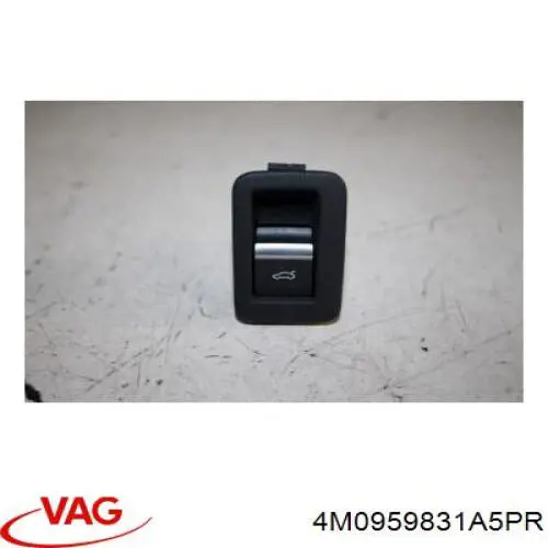 Купити 4M0959831A5PR VAG Кнопка салону приводу замка 3/5 двері (ляди)/кришки багажнику