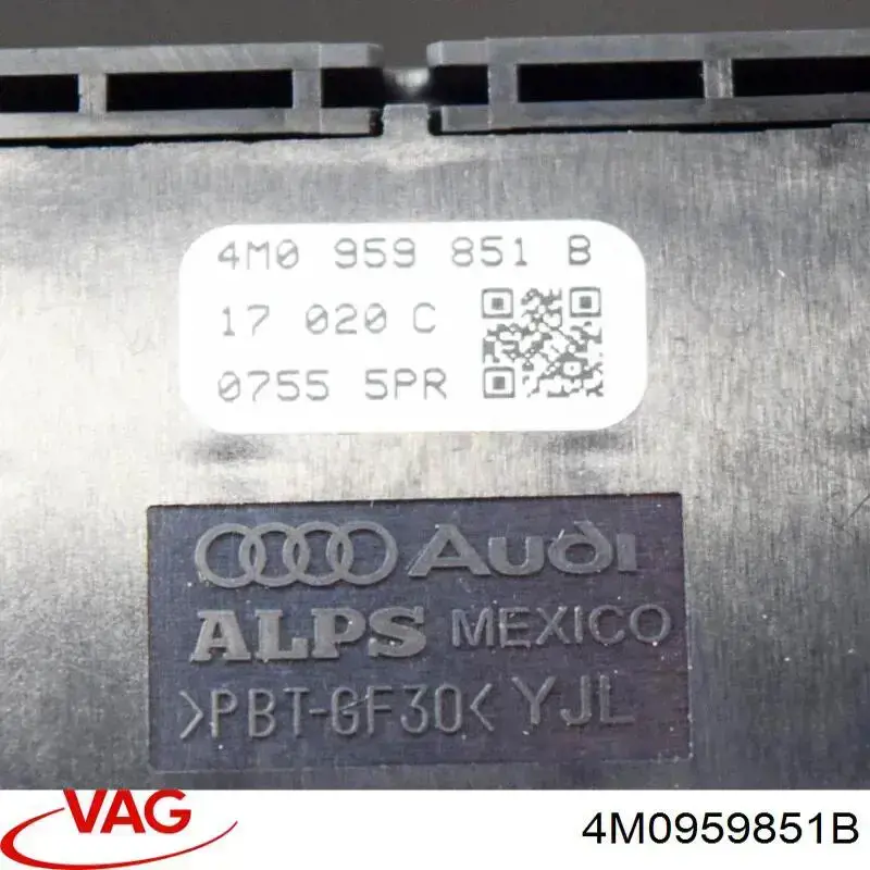Кнопковий блок керування склопідіймачами передній лівий Audi Q7 (4M) (Ауді Ку 7)