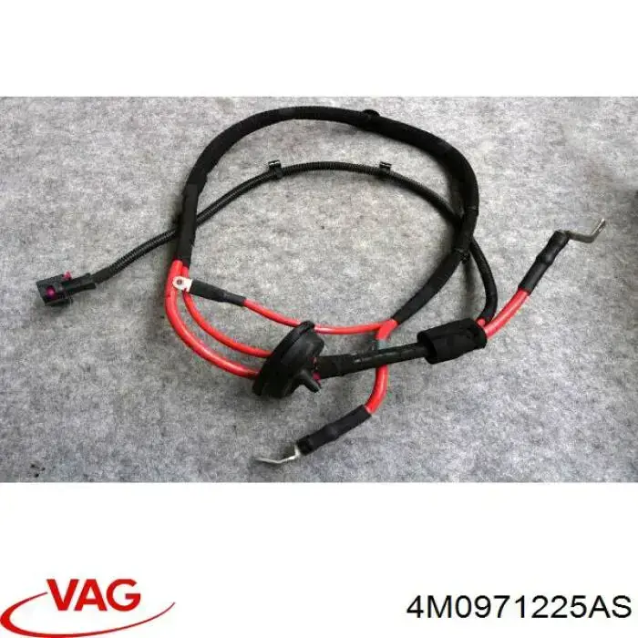 4M0971225AS VAG Кабель плюсової клеми акумулятора (АКБ)