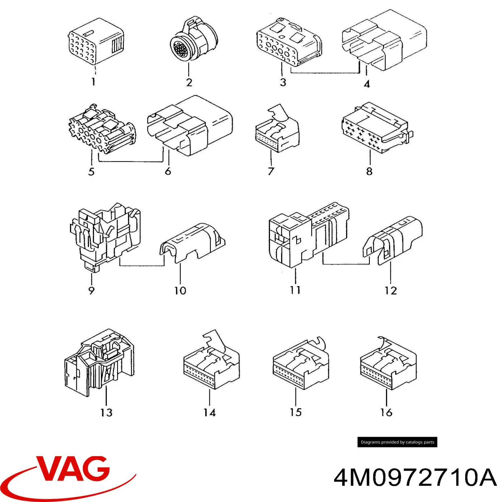 4M0972710A VAG 