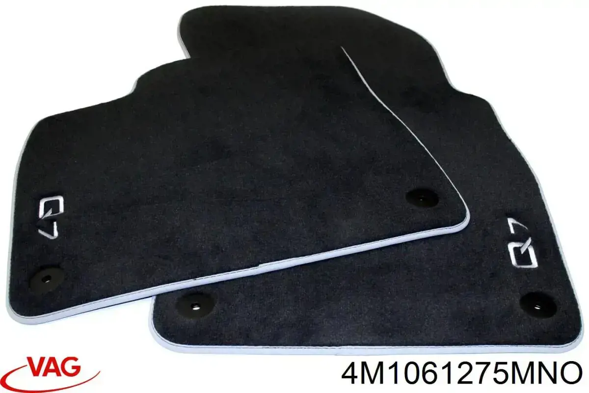 4M1061275MNO VAG Гумові килимки передні