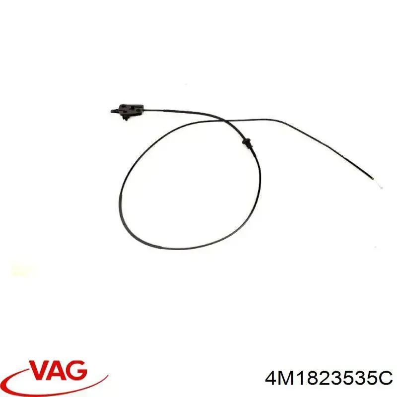 Трос відкриття капота, задній VAG 4M1823535C ціна, від 12.68 USD