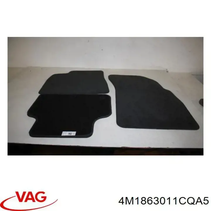 Комплект килимків VAG 4M1863011AQA5 ціна, від 25.51 USD