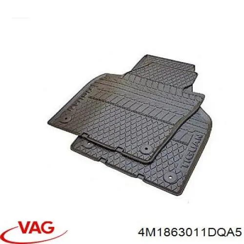 4M1863011BQA5 VAG Килими салону