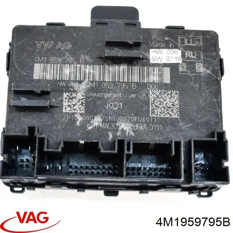 Блок комфорту задніх дверей VAG 4M1959795B ціна, від 16.47 USD