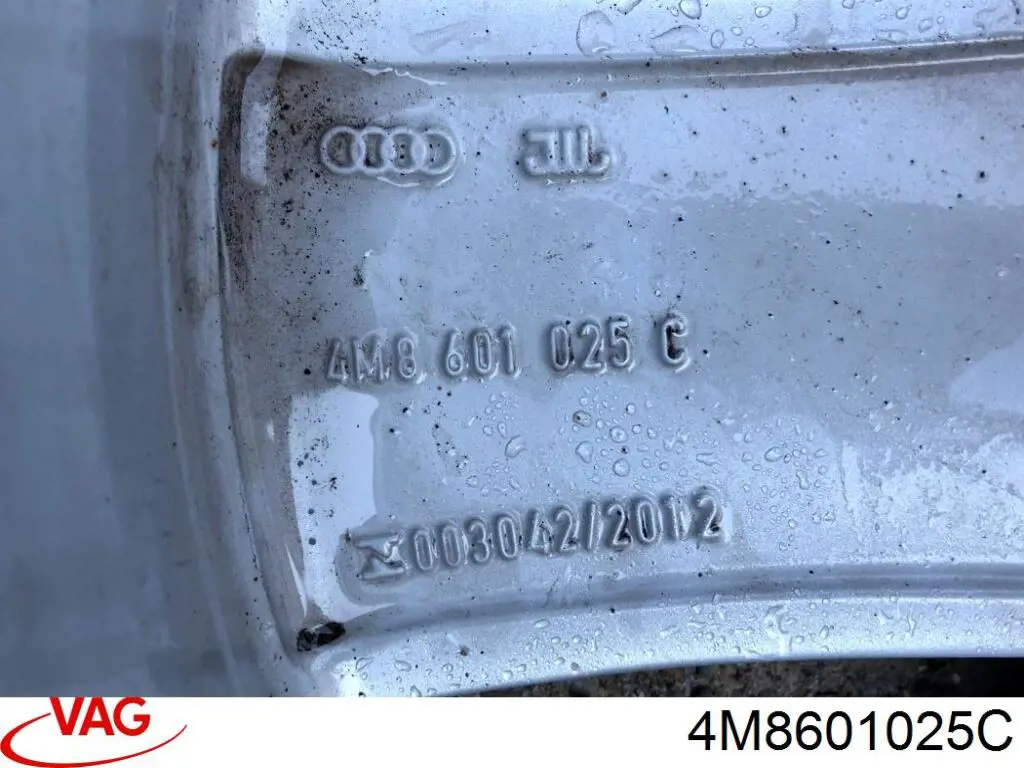 Диски колісні литі (легкосплавні, титанові) VAG 4M8601025C ціна, від 81.55 USD