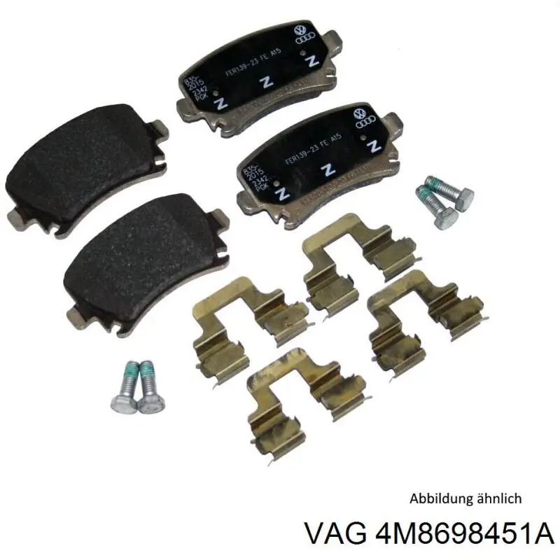 Задні гальмівні колодки 0986424948 Bosch