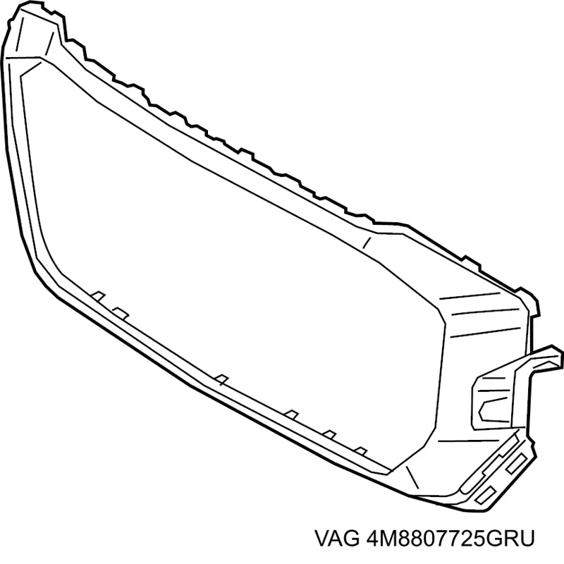  4M8807725GRU VAG