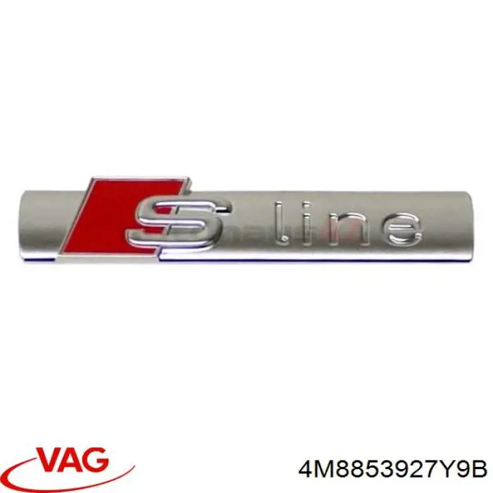 Накладка задньої 3-й/5-й двері VAG 4M8853927Y9B ціна, від 87.39 USD