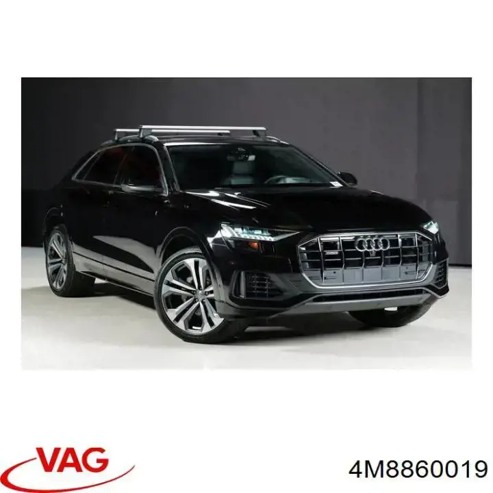 4M8860019 VAG Рейлінг даху, комплект