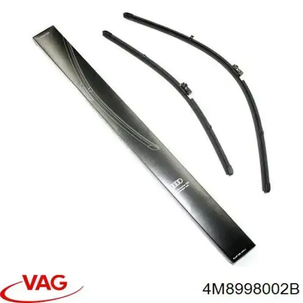 Щітка-двірник лобового скла, комплект з 2-х шт. VAG 4M8998002B ціна, від 48.21 USD