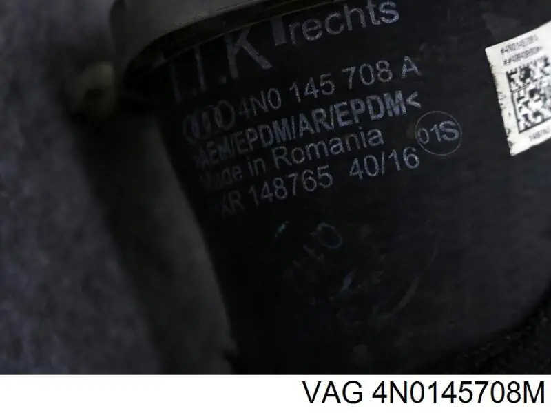 4N0145708M VAG Трубка, що нагнітається