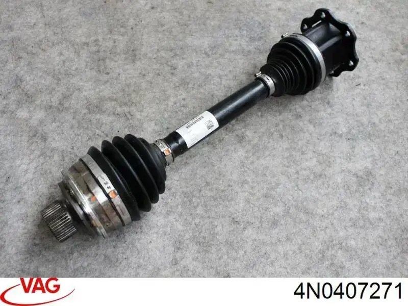 Купити 4N0407271 VAG Вісь передня в зборі