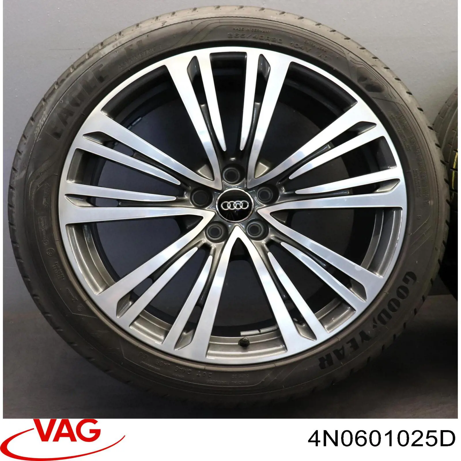 Диски колісні литі (легкосплавні, титанові) VAG 4N0601025D ціна, від 361.08 USD