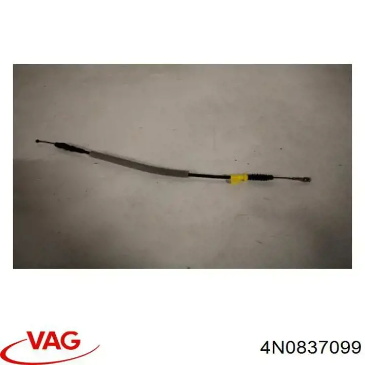 4N0837099 VAG Трос замка дверей передніх