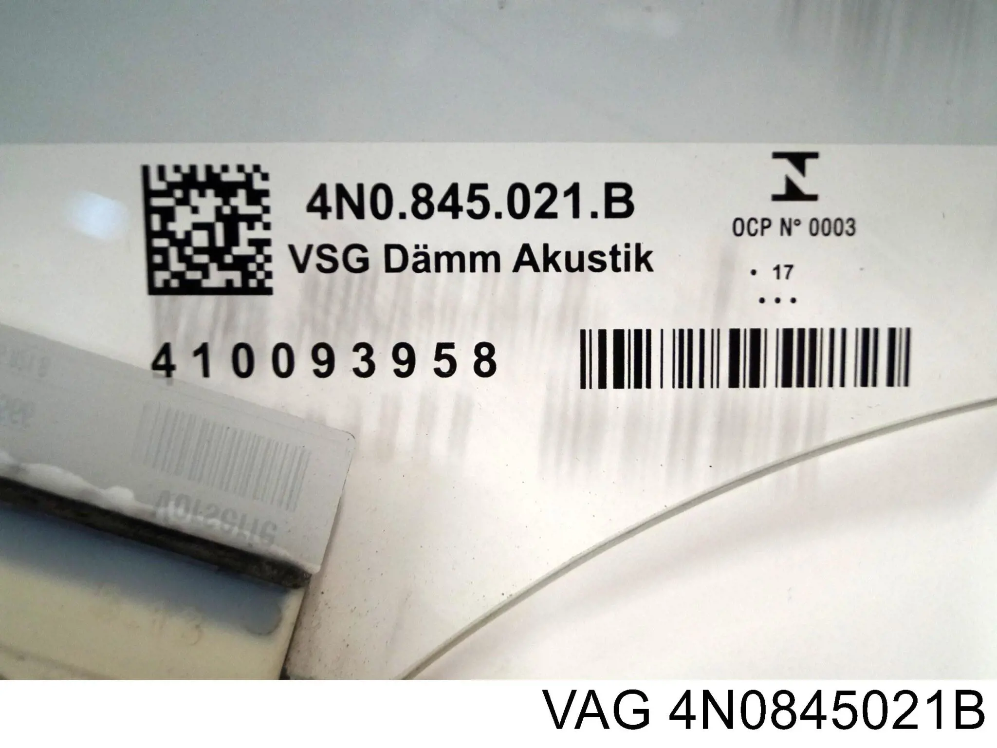 4N0845021F VAG Скло водійських дверей