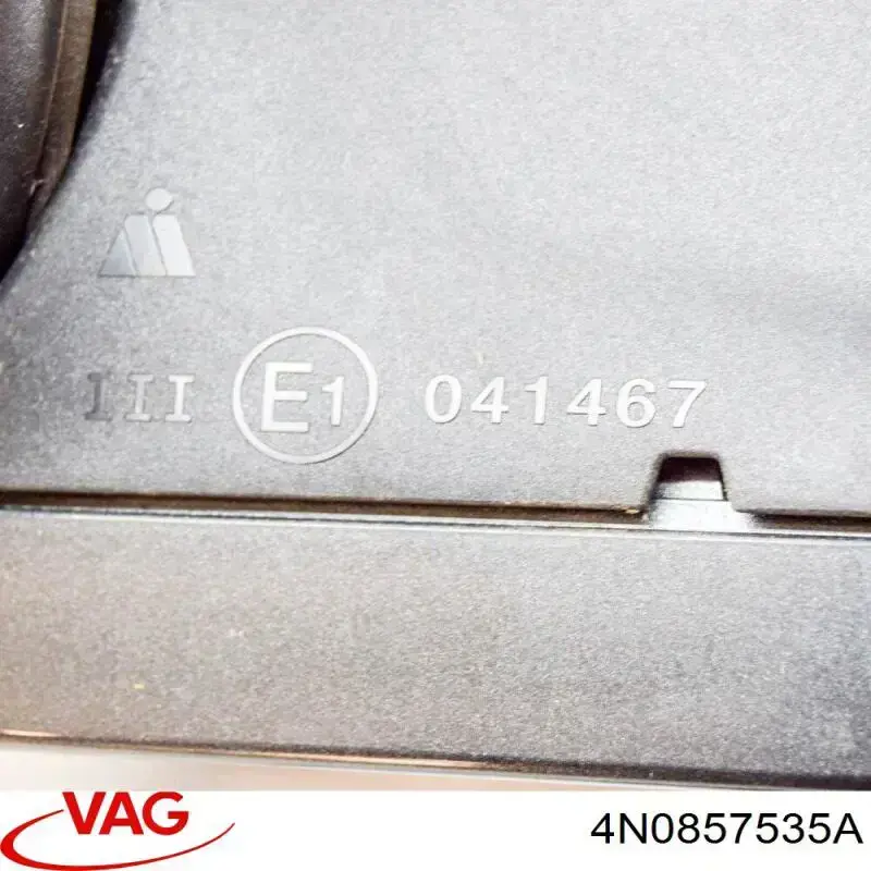Дзеркальний елемент лівого дзеркала заднього виду VAG 4N0857535A ціна, від 32.45 USD